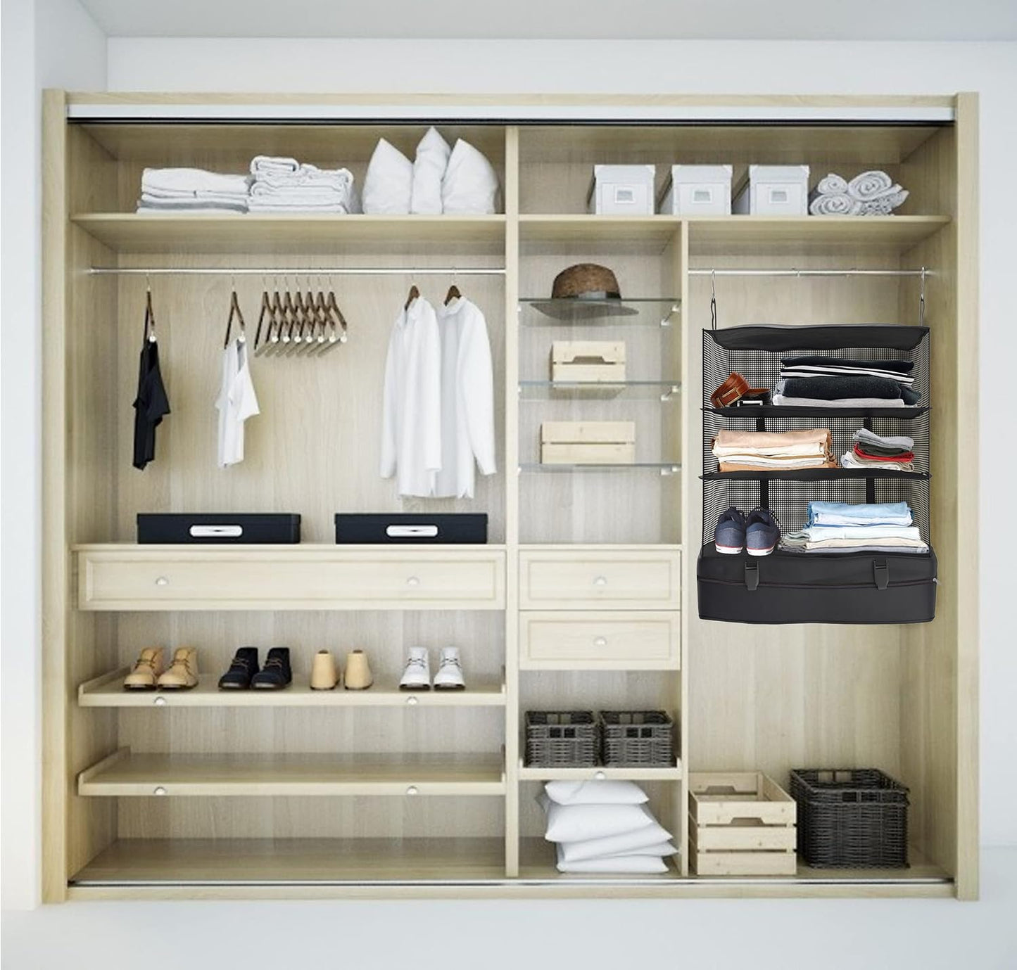 ORGANIZADOR DE VIAJE COLGANTE
